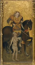 Saint Martin deler kappen sin