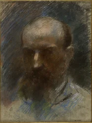 Portrett av en mann (selvportrett?)