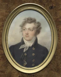Portrett av en mann, muligens Aleksander I, keiser av Russland