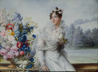 Princess of Tremoille (olje på lerret)