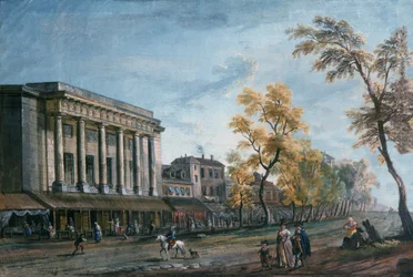 Boulevard du Temple og Theatre des Italiens, Paris