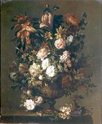 Tulipaner, narcissi og andre blomster