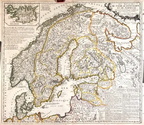 Danmark, Norge, Sverige, Finland, Nordvest-Russland, Estland, Latvia, Litauen, Nord-Polen