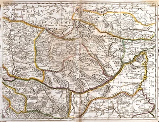 Sørøst-Polen, øst-Slovakia, øst-Ungarn, Serbia, Kosovo, nord-Albania, Makedonia, Bulgaria, nordvest-Tyrkia, Romania, Moldova, sørvest-Ukraina