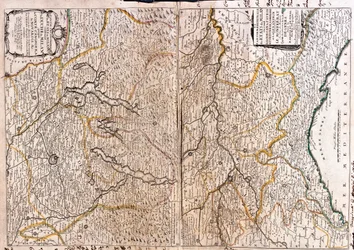 a) Italia (Region: Øst-Piemonte, Sør-Lombardia, Vest-Emilie-Romagna, det østlige sentrum av Liguria) b) Sveits (Kanton: Ticino), Italia (Region: Øst-Piemonte, Lombardia)