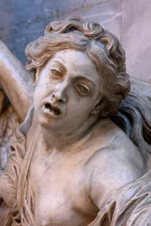 Sognekirken Saint-Thomas, Mausoleet til marskalk av Sachsen, detalj, Strasbourg (foto)