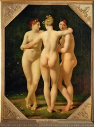 De tre gratene ...