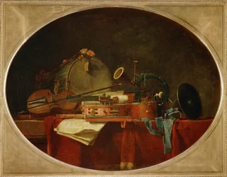 Egenskapene til sivil musikk - Egenskapene til sivil musikk, supraporte for Chateau de Bellevue ...