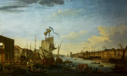 Innskipning av Menorcas ekspedisjonskorps i havnen i Marseille under ordre fra marskalk av Richelieu