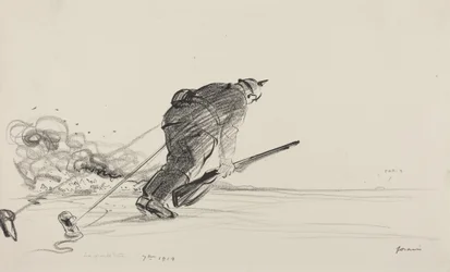 7. mai 1914, ca. 1914–1919 (blekktegning)