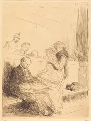 Den tiltalte og barnet