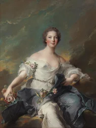 Markisen de Baglion som Flora