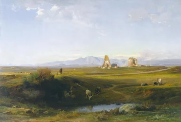 En utsikt over det romerske landskapet