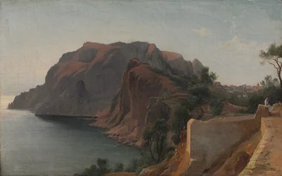 Capri, ca. 1845 (olje på stoff)