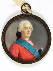 Louis XV, konge av Frankrike (emalje)