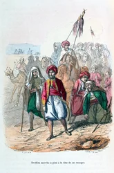 Ibrahim Pasha marsjerte foran troppene sine, 1811-1818 1847
