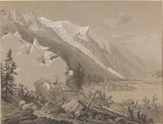Utsikt over Mont Blanc