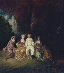 Pierrot Content, ca 1712
