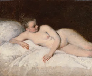 Liggende akt, ca. 1713-17