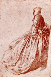 Studie av en ung kvinne, 1913