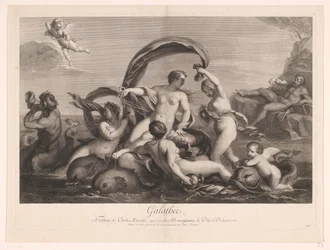 Galatea sett av Polyphemus Galathee (tittel på objekt)