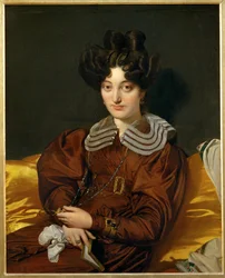 Fru Marcotte de Sainte-Marie malt 1826, salong 1827 …