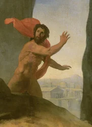 Ødipus og sfinxen, 1808