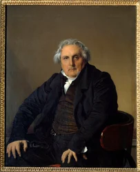 Portrett av Monsieur Louis Francois Bertin (1766-1841) dit Bertin l