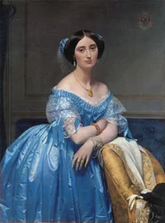 Portrett av prinsesse Albert de Broglie