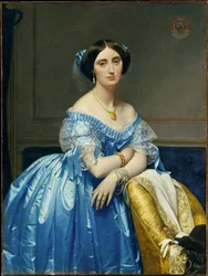 Portrett av prinsesse Albert de Broglie