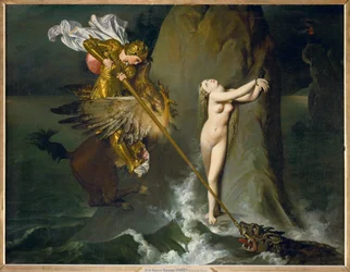 Roger og Angelique, en scene fra Ariosts Orlando …