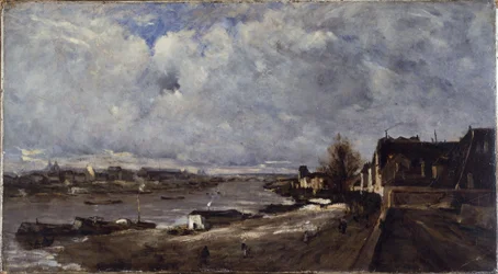 Quai de Bercy, ca. 1890 (olje)