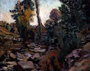 Bouchardon Mill, ca. 1894 (olje på lerret)