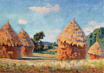 Haystacks, ca. 1886