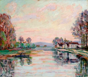 Seinen ved Samois, ca. 1900
