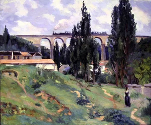 Viadukten ved Val-Fleury, Meudon (Hauts-de-Seine)