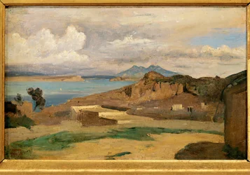 Ischia, utsikt tatt fra skråningene av Epomeo-fjellet - Ischia, sett …