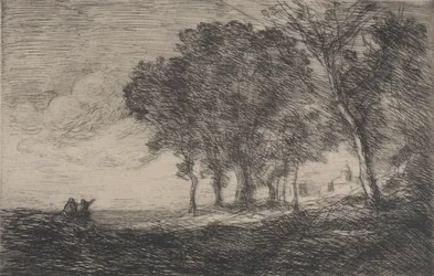 Italiensk landskap Italiensk landskap, ca. 1865.