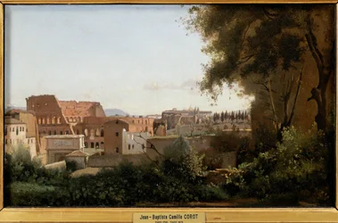 Coliseum sett fra Farnese-hagene – Collosseum sett fra Farnese-hagene …