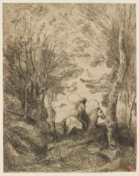 Le grand cavalier sous bois (Den store rytteren i skogen)