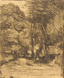Souvenir av Bas-Breau Souvenir av Bas-Breau, 1858.