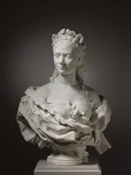 Byste av en dame
