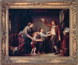 Fullkomnes retur, av Jean-Baptiste Greuze (1725-1805)