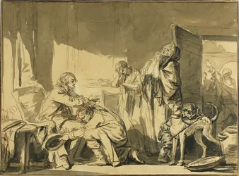 Fadervelsignelsen, eller Basiles avreise