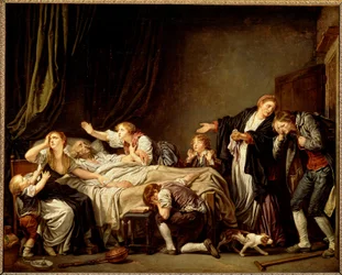The Son Punished (olje på lerret