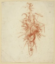 Design for trofé med hageredskaper