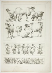 Plate 26 av 38 fra Oeuvres de J. B. Huet