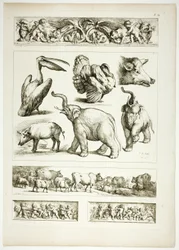 Plate 34 av 38 fra Oeuvres de J. B. Huet