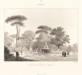 Fontene i Borghese Garden
