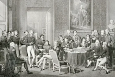 Deltakere på Wienerkongressen i 1814-1815